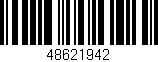 Código de barras (EAN, GTIN, SKU, ISBN): '48621942'