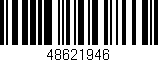 Código de barras (EAN, GTIN, SKU, ISBN): '48621946'