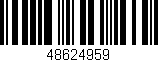 Código de barras (EAN, GTIN, SKU, ISBN): '48624959'
