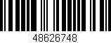 Código de barras (EAN, GTIN, SKU, ISBN): '48626748'
