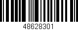 Código de barras (EAN, GTIN, SKU, ISBN): '48628301'