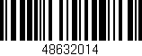 Código de barras (EAN, GTIN, SKU, ISBN): '48632014'