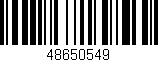 Código de barras (EAN, GTIN, SKU, ISBN): '48650549'