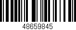 Código de barras (EAN, GTIN, SKU, ISBN): '48659845'
