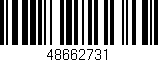 Código de barras (EAN, GTIN, SKU, ISBN): '48662731'