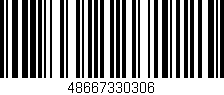 Código de barras (EAN, GTIN, SKU, ISBN): '48667330306'