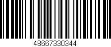 Código de barras (EAN, GTIN, SKU, ISBN): '48667330344'