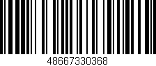 Código de barras (EAN, GTIN, SKU, ISBN): '48667330368'