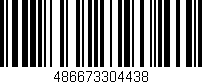 Código de barras (EAN, GTIN, SKU, ISBN): '486673304438'