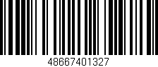 Código de barras (EAN, GTIN, SKU, ISBN): '48667401327'