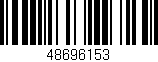 Código de barras (EAN, GTIN, SKU, ISBN): '48696153'