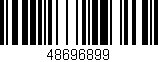Código de barras (EAN, GTIN, SKU, ISBN): '48696899'