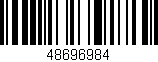 Código de barras (EAN, GTIN, SKU, ISBN): '48696984'