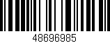 Código de barras (EAN, GTIN, SKU, ISBN): '48696985'