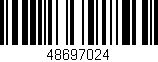 Código de barras (EAN, GTIN, SKU, ISBN): '48697024'