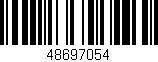 Código de barras (EAN, GTIN, SKU, ISBN): '48697054'