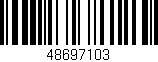 Código de barras (EAN, GTIN, SKU, ISBN): '48697103'