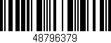 Código de barras (EAN, GTIN, SKU, ISBN): '48796379'