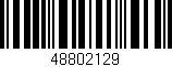 Código de barras (EAN, GTIN, SKU, ISBN): '48802129'