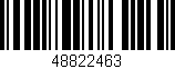 Código de barras (EAN, GTIN, SKU, ISBN): '48822463'