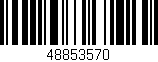 Código de barras (EAN, GTIN, SKU, ISBN): '48853570'