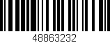 Código de barras (EAN, GTIN, SKU, ISBN): '48863232'