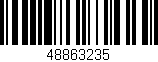 Código de barras (EAN, GTIN, SKU, ISBN): '48863235'