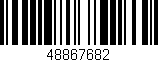 Código de barras (EAN, GTIN, SKU, ISBN): '48867682'