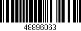 Código de barras (EAN, GTIN, SKU, ISBN): '48896063'