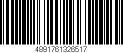 Código de barras (EAN, GTIN, SKU, ISBN): '4891761326517'