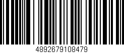 Código de barras (EAN, GTIN, SKU, ISBN): '4892679108479'