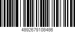 Código de barras (EAN, GTIN, SKU, ISBN): '4892679108486'