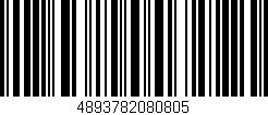 Código de barras (EAN, GTIN, SKU, ISBN): '4893782080805'