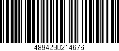 Código de barras (EAN, GTIN, SKU, ISBN): '4894290214676'
