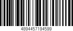 Código de barras (EAN, GTIN, SKU, ISBN): '4894457194599'