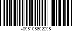Código de barras (EAN, GTIN, SKU, ISBN): '4895185602295'