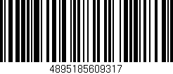 Código de barras (EAN, GTIN, SKU, ISBN): '4895185609317'