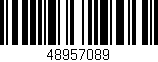 Código de barras (EAN, GTIN, SKU, ISBN): '48957089'