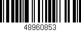 Código de barras (EAN, GTIN, SKU, ISBN): '48960853'