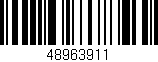 Código de barras (EAN, GTIN, SKU, ISBN): '48963911'