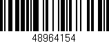 Código de barras (EAN, GTIN, SKU, ISBN): '48964154'