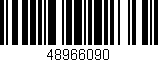 Código de barras (EAN, GTIN, SKU, ISBN): '48966090'