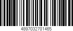 Código de barras (EAN, GTIN, SKU, ISBN): '4897032701465'