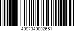 Código de barras (EAN, GTIN, SKU, ISBN): '4897040882651'