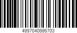 Código de barras (EAN, GTIN, SKU, ISBN): '4897040886703'