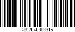 Código de barras (EAN, GTIN, SKU, ISBN): '4897040888615'