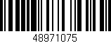 Código de barras (EAN, GTIN, SKU, ISBN): '48971075'