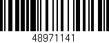 Código de barras (EAN, GTIN, SKU, ISBN): '48971141'