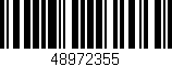 Código de barras (EAN, GTIN, SKU, ISBN): '48972355'