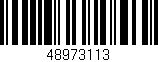 Código de barras (EAN, GTIN, SKU, ISBN): '48973113'